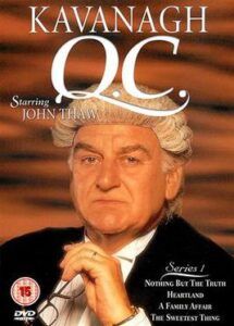 cover for a dvd. Colour photograph of John Thaw as the title role